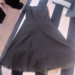 Ruby Rox Strapless Black Dress